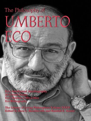 cover image of The Philosophy of Umberto Eco